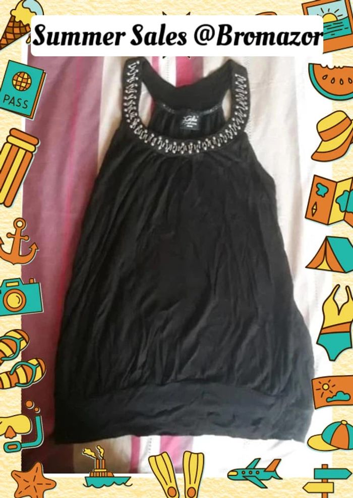 Tunique col sequins taille 38 40 - photo numéro 2