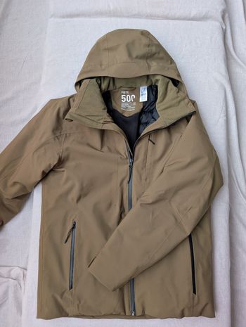 Veste de ski homme Piste 500 Kaki Olive Taille M