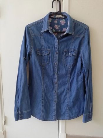 Chemise en jeans