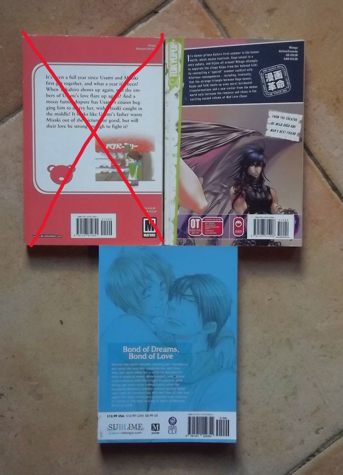 Mangas en anglais le lot de quatre - photo numéro 7