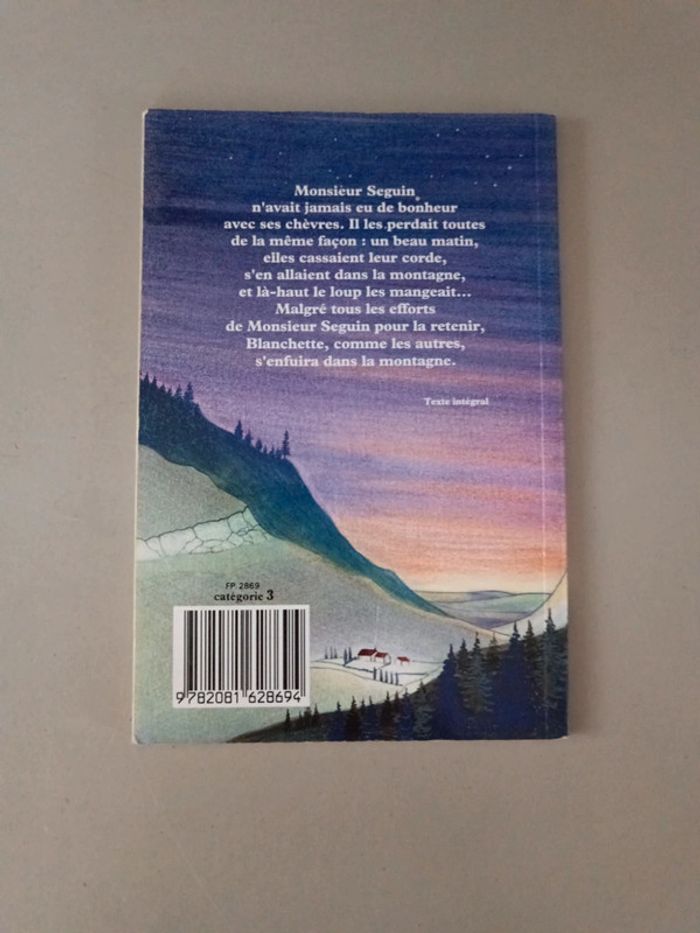 La chèvre de Monsieur Seguin Alphonse Daudet castor poche cadet - photo numéro 2