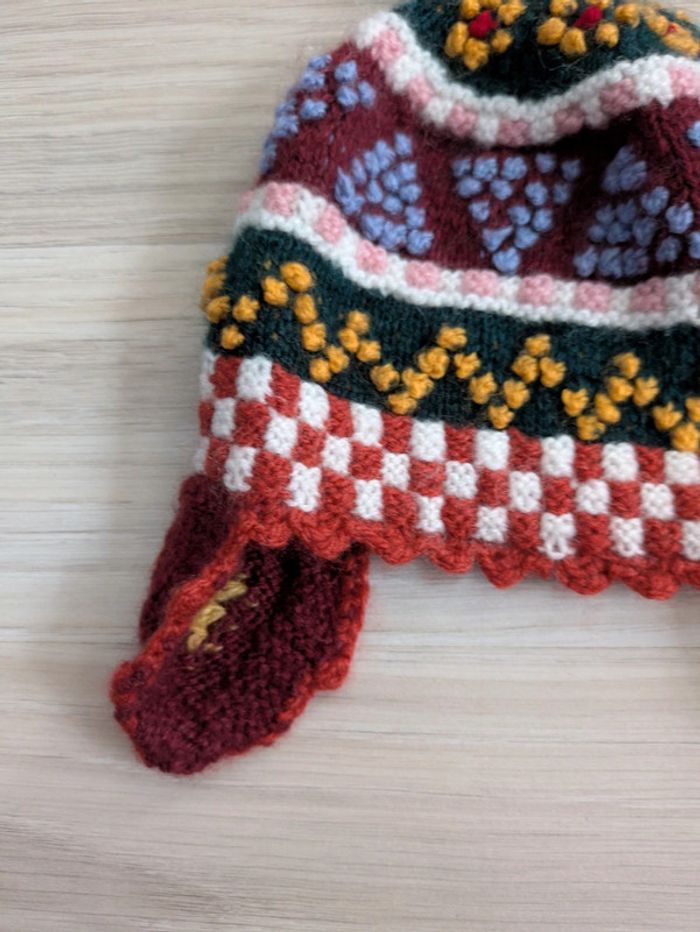 Bonnet fait main garçon 3-6 mois - photo numéro 3