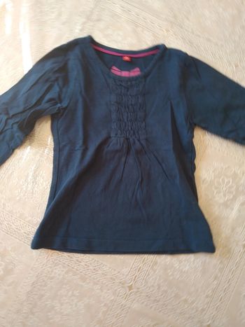 Tee-shirt bleu marine 3 ans