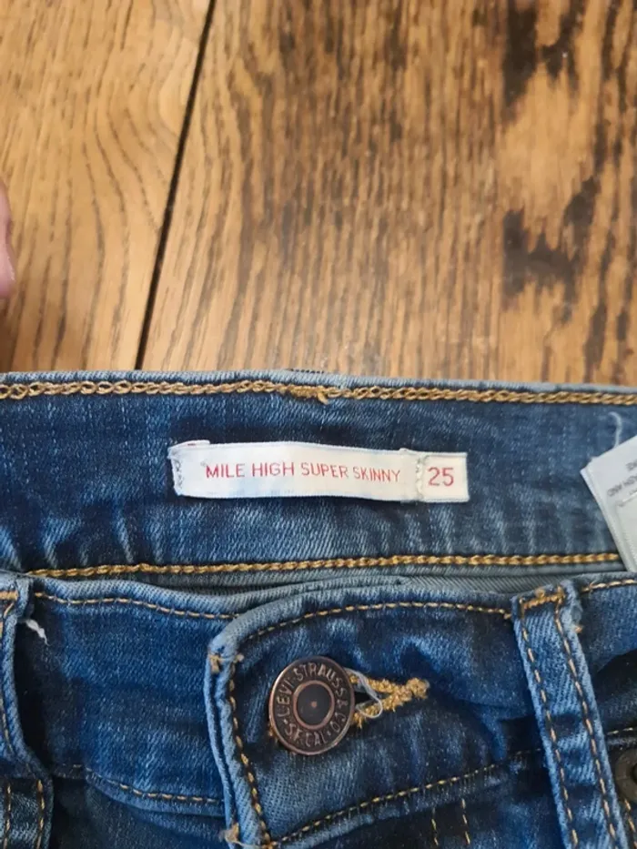 Jeans Levi's femme super skinny w25 fr 34/36 - photo numéro 4