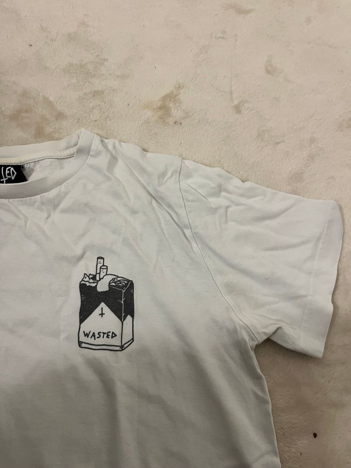 T-shirt blanc Wasted Paris - Taille XS - photo numéro 2