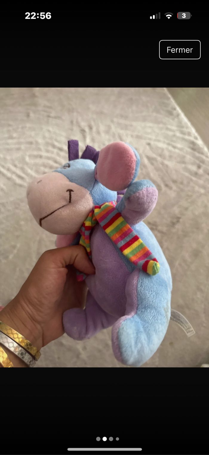 Peluche bourriquet - photo numéro 2