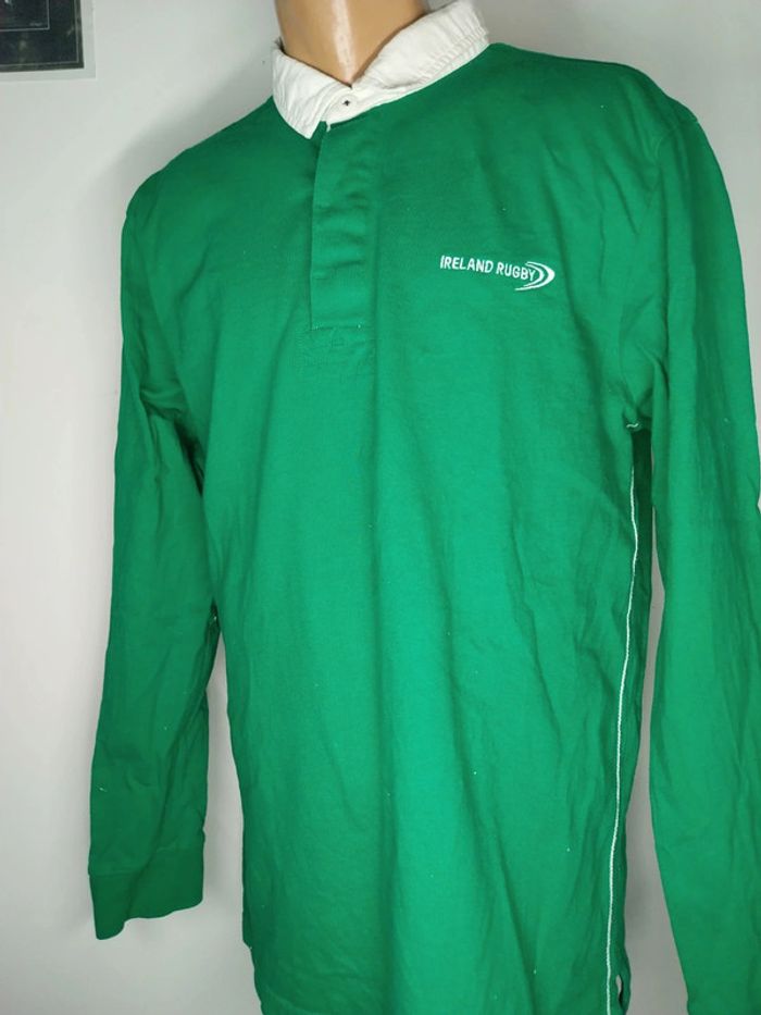 Polo ireland rugby dunnes regular fit L en tres bon état - photo numéro 2