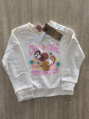Sweat imprimé 'Tic et Tac' de 'Disney'  - BEIGE