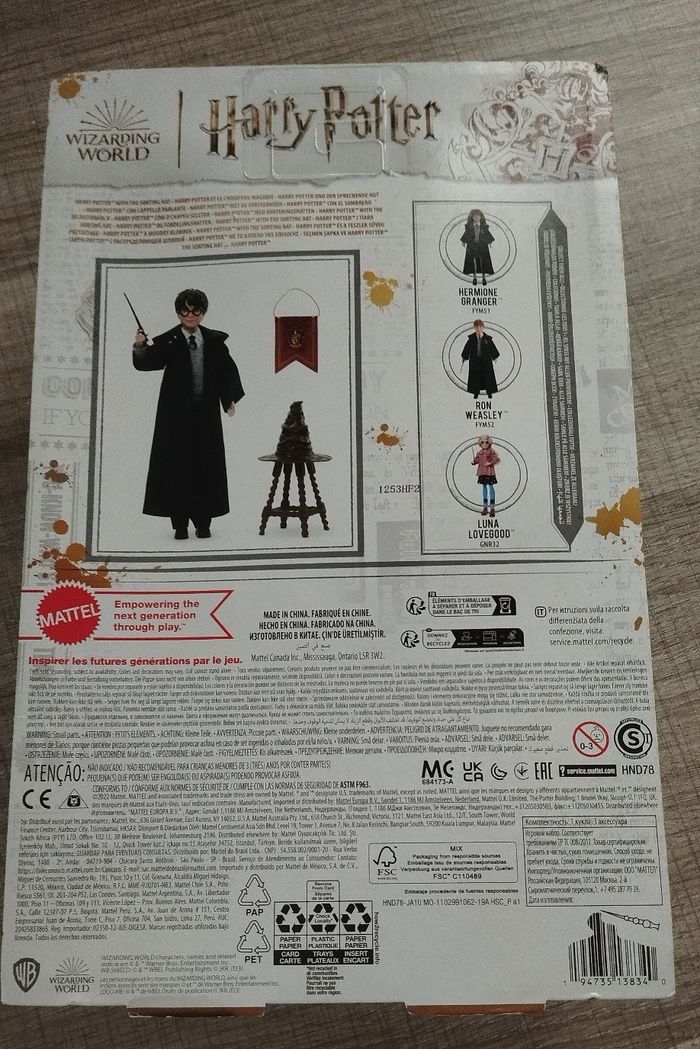 Coffret figurine harry potter Choixpeau neuf - photo numéro 3