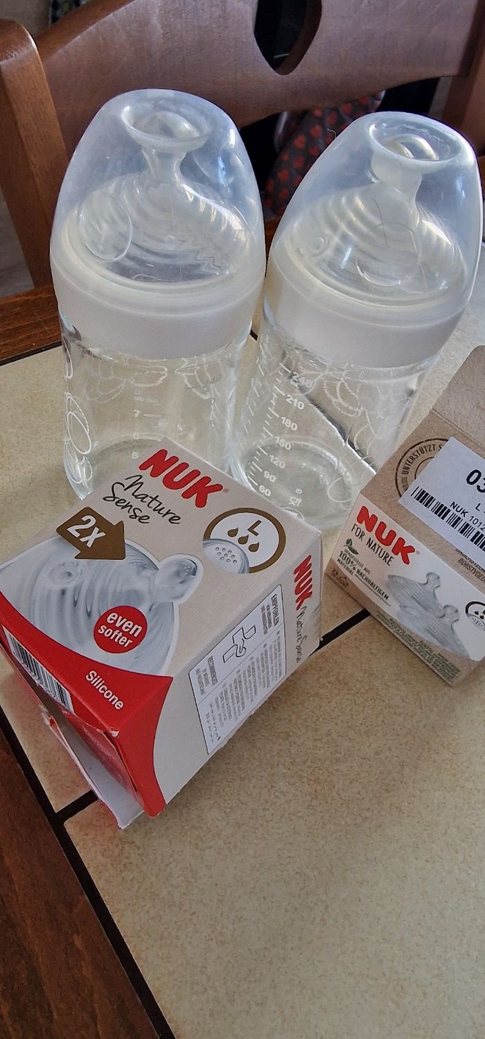 Biberon en verre Nuk 240ml - photo numéro 3