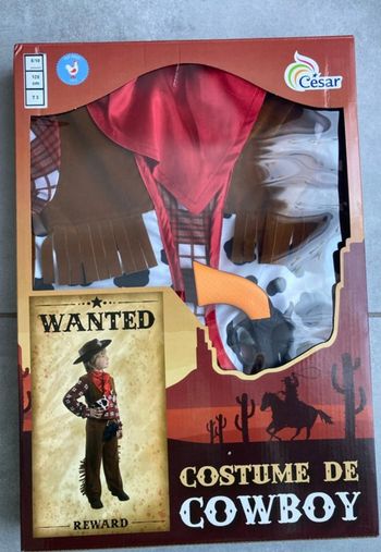 Déguisement Cow boy neuf