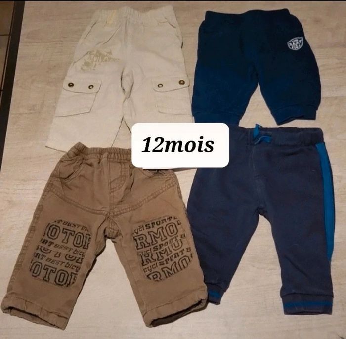 Pantalons bébé 12 mois ( En lot ou à l'unité)