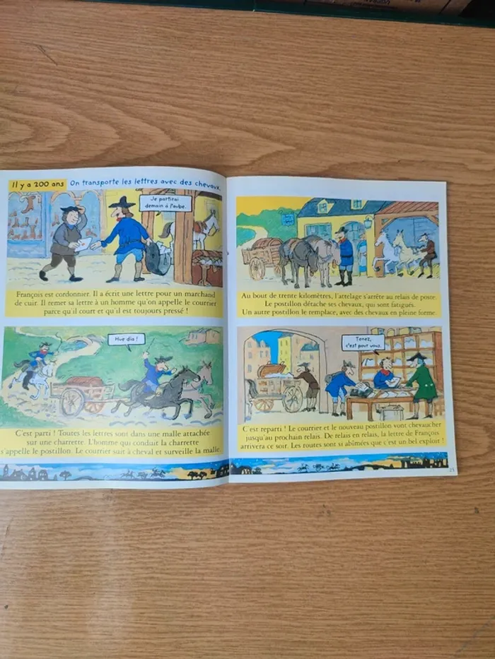 Livre youpi l'histoire de la poste - photo numéro 16