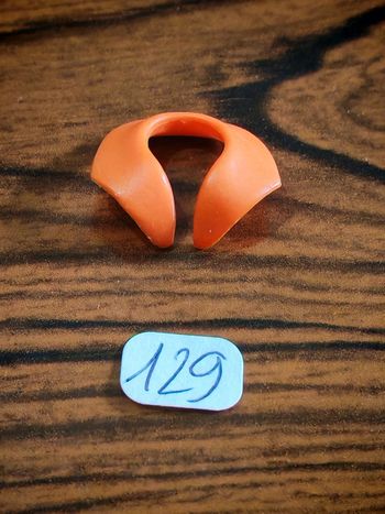 Playmobil col écharpe orange médiéval 1900