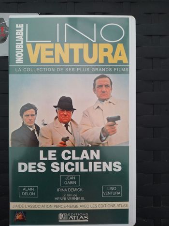 K7 vhs le clan des siciliens