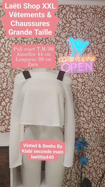 Pull court T.M/38 Zara