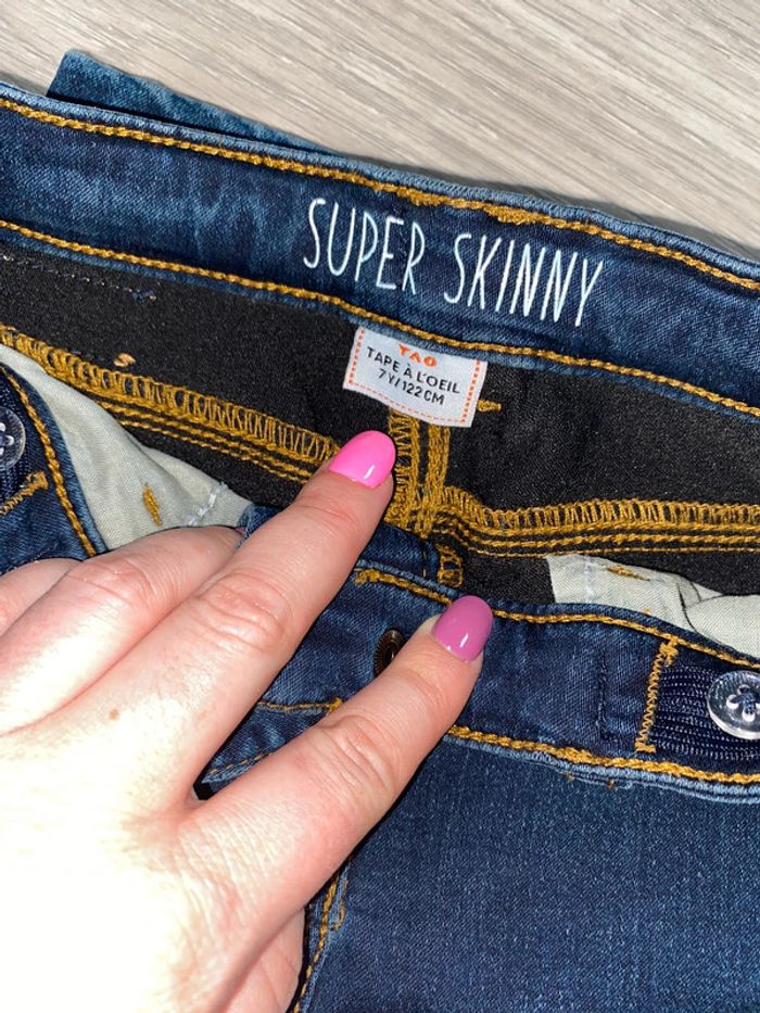 Lot de 2 jeans 7 ans - photo numéro 4