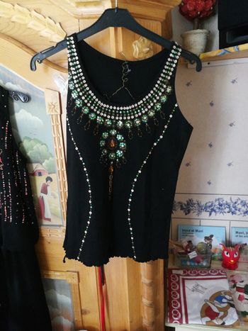 Sublime débardeur strass