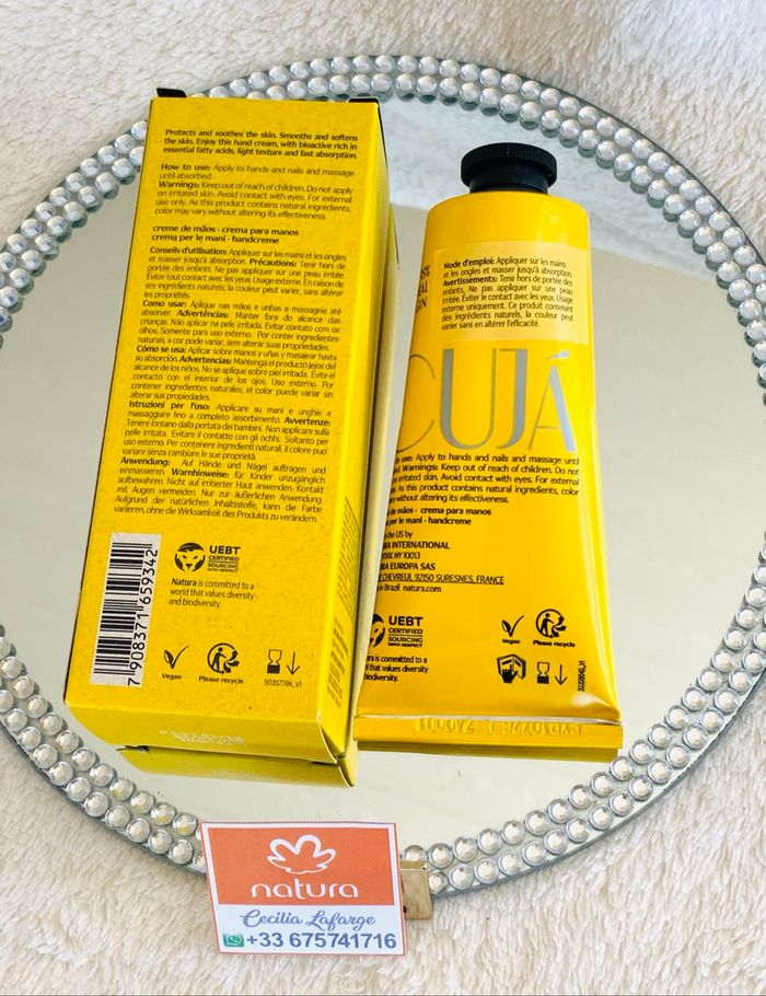 Crème hydratant mains Natura Ekos Maracuya 75g - photo numéro 3