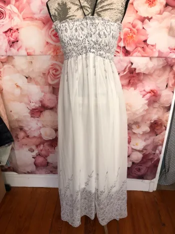 Robe en soie Taille unique