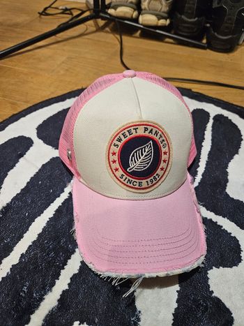 🧢 Casquette Trucker Sweet Pants – Since 1982 | Rose & Écru