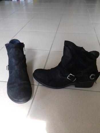 boots en cuir San Marina P37 tbe