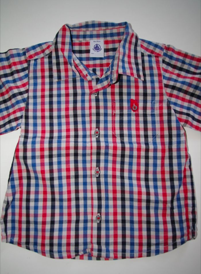 chemise Petit Bateau garçon 18mois - photo numéro 2
