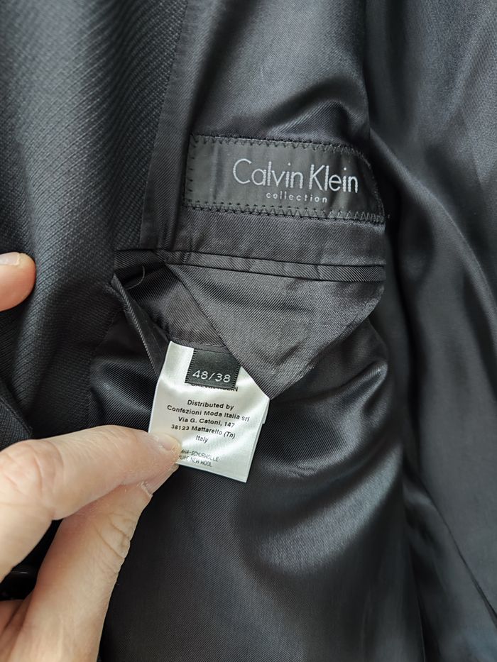 Veste de costume laine Calvin Klein - photo numéro 4