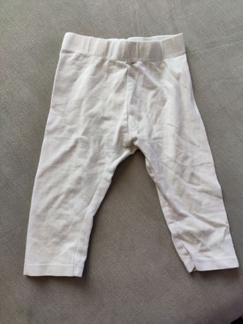 Legging blanc 12 mois Kiabi
