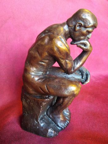 Statue en bronze