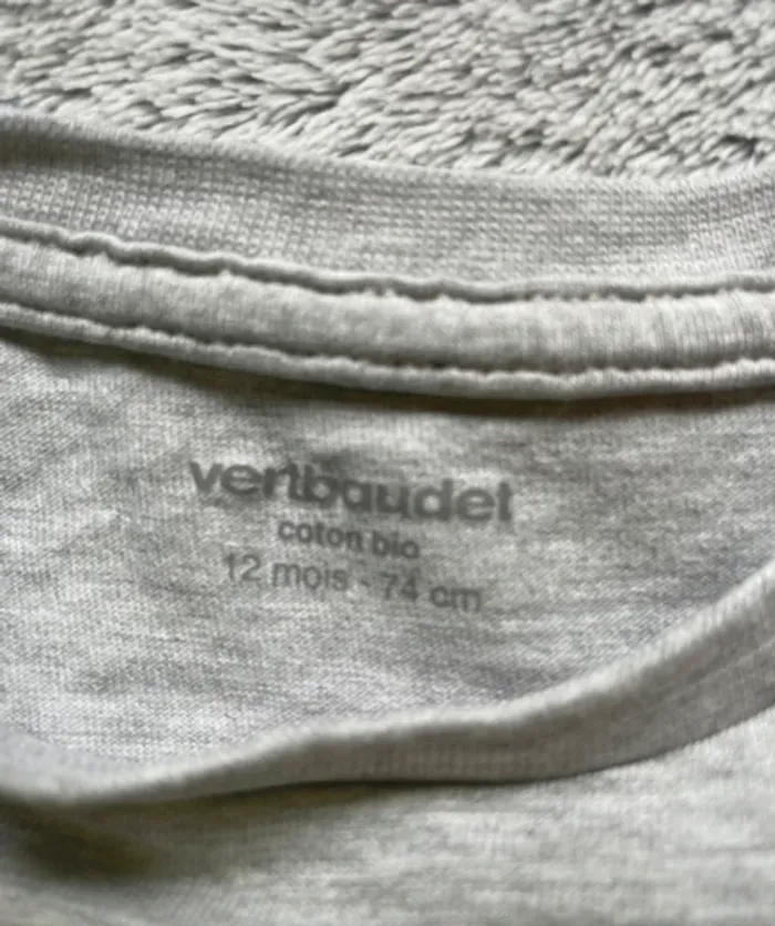 Lot tee shirts manches longues, 12 mois - photo numéro 6