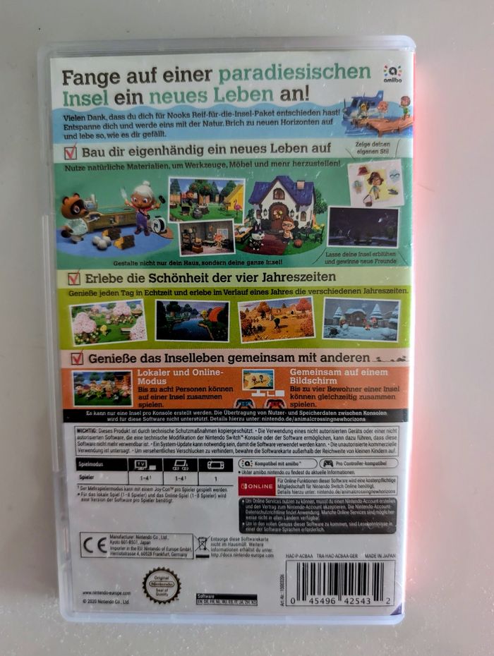 Animal Crossing Switch - photo numéro 2