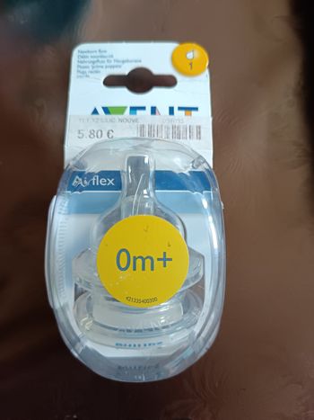 2 Tétines AVENT 0m+