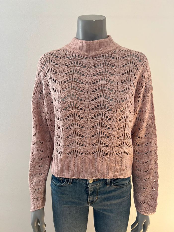 Pull d’hiver Urban Outfitters rose taille S
