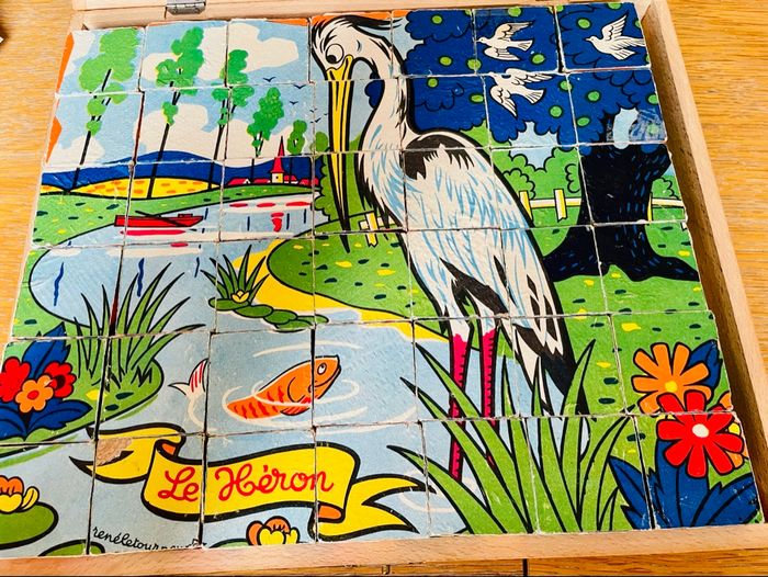 Ancien jeu de cubes Jeu Jura - photo numéro 6