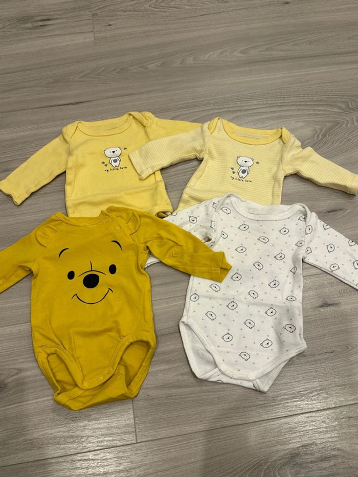 Lot de 7 bodies très bon état manches longues bébé garçon 3 mois - photo numéro 3