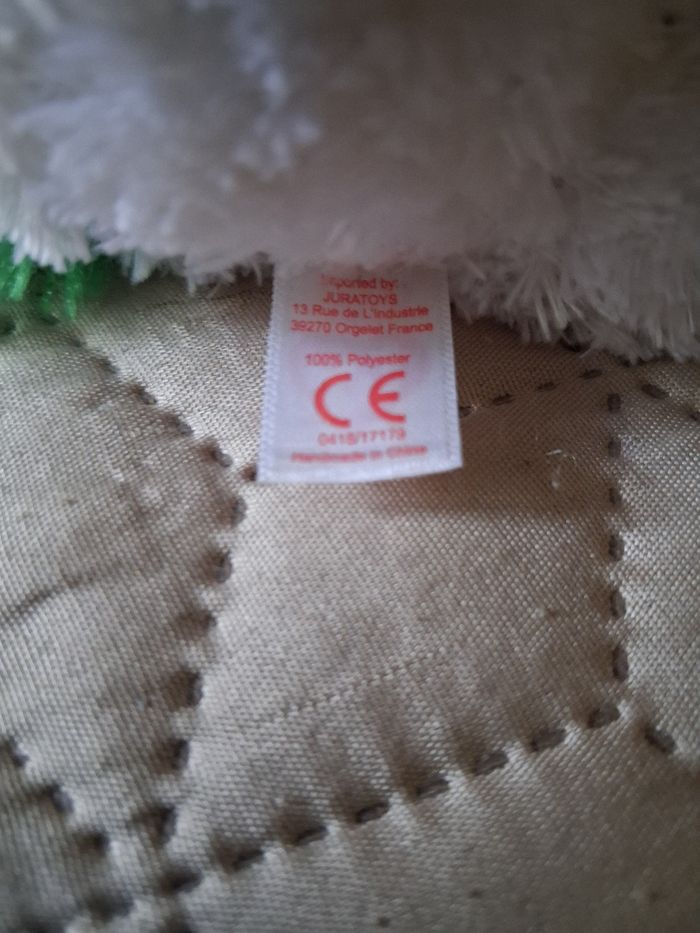 Peluche blanche licorne - photo numéro 4