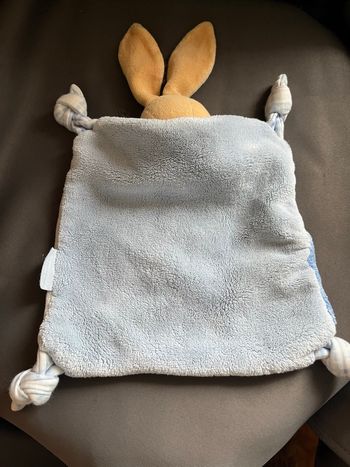 Doudou kaloo lapin bleu 