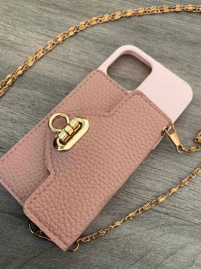 Coque de portableiphone 12 pro à bandoulière - photo numéro 2