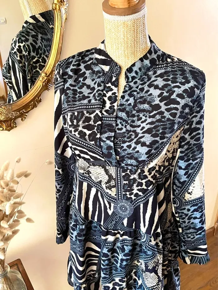 Robe à Motifs Géométriques léopard - Lillie Rose - Taille M/L ** neuf - photo numéro 6