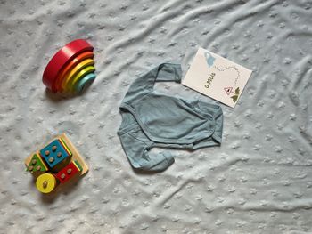 body manches longues bleu ouverture devant tex 0 mois