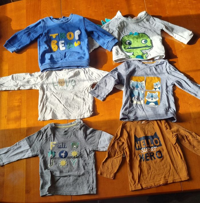 Lot vêtements automne hiver 12 mois - photo numéro 5