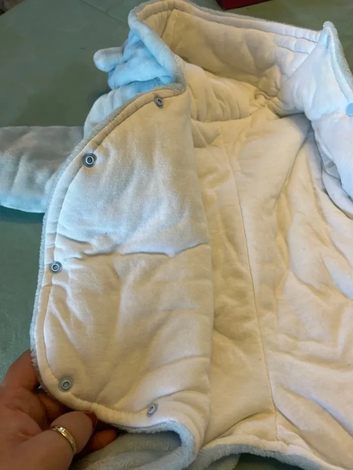 Combinaison doudou bébé garçon - 9 mois - photo numéro 3