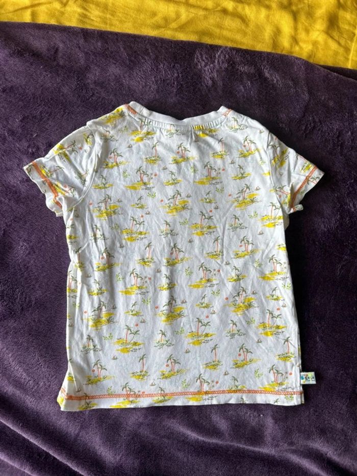T-shirt manches courtes garcon thème lagoon beach Sergent major taille 3 ans - photo numéro 3