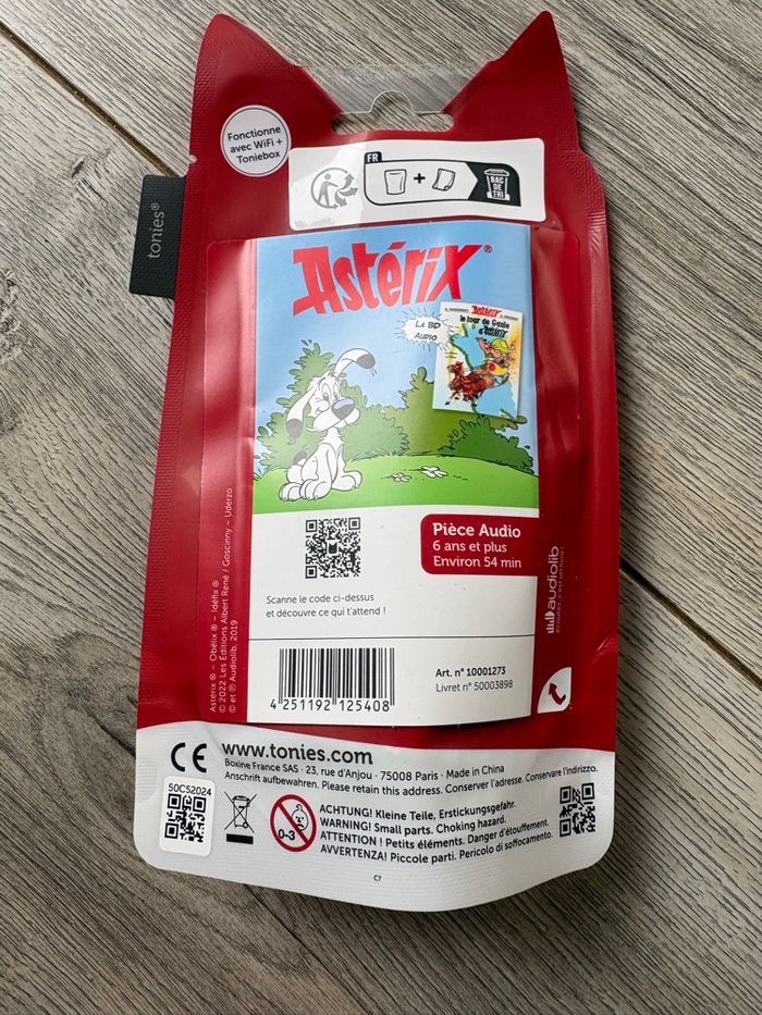 Neuf tonies idefix asterix