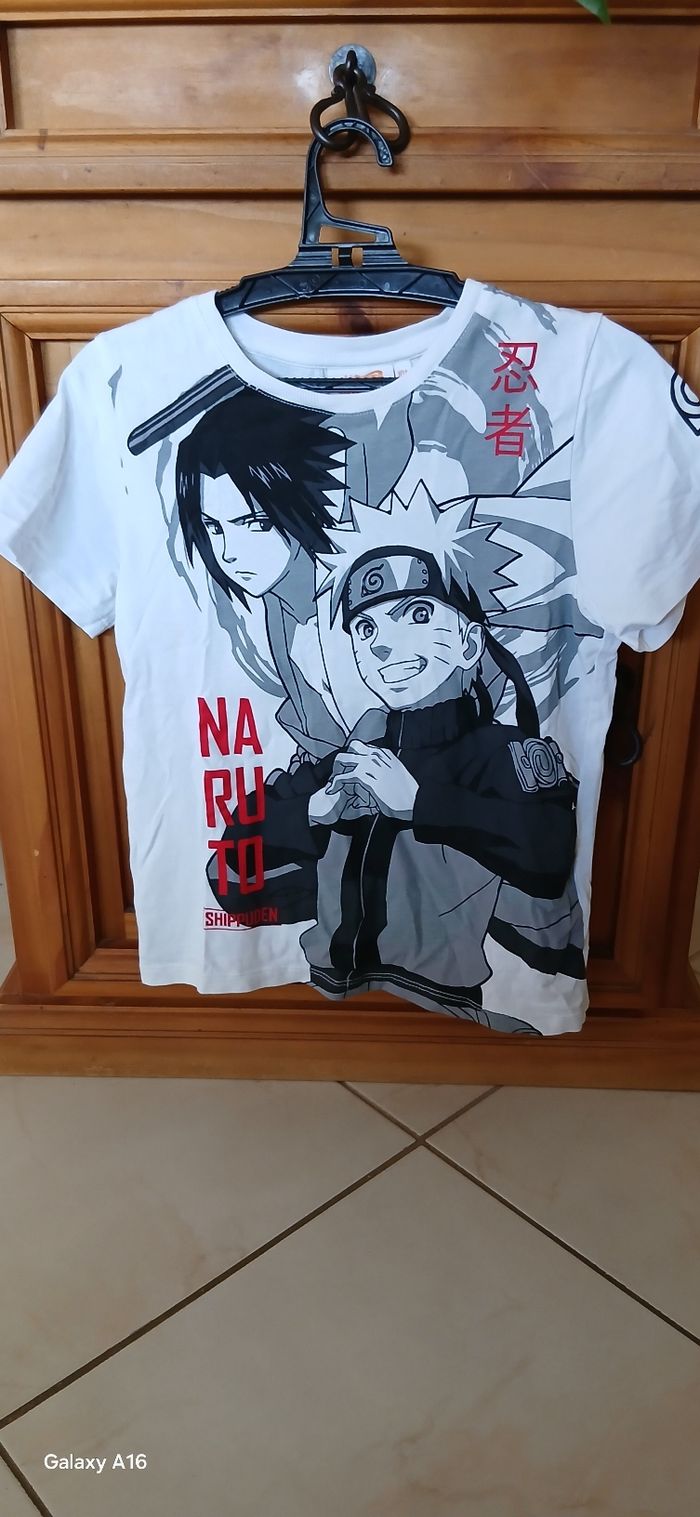 Tee shirt naruto taille 10 ans