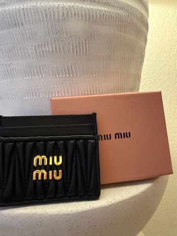 porte carte miu miu 