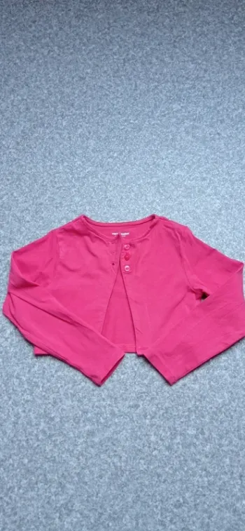 Vertbaudet boléro rose taille 4 ans très bon état