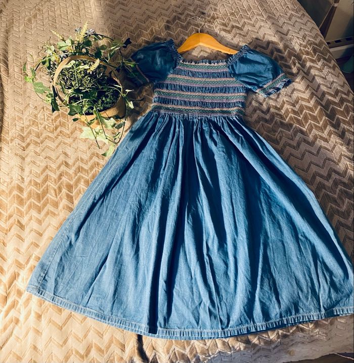 Robe jean Monoprix Kids taille 8 ans - photo numéro 2