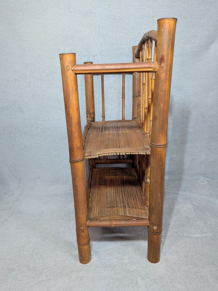 Étagère en Bambou Vintage - photo numéro 3